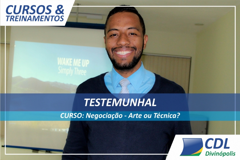 Imagem Negociação: Arte ou Técnica? 06 a 10 de Junho de 2016