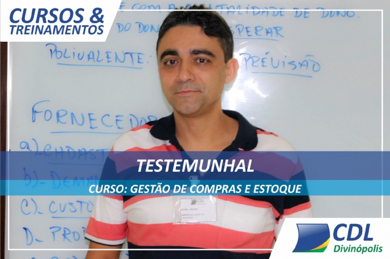 Imagem Gestão de Compras e Estoque - 26 a 30 de Setembro de 2016