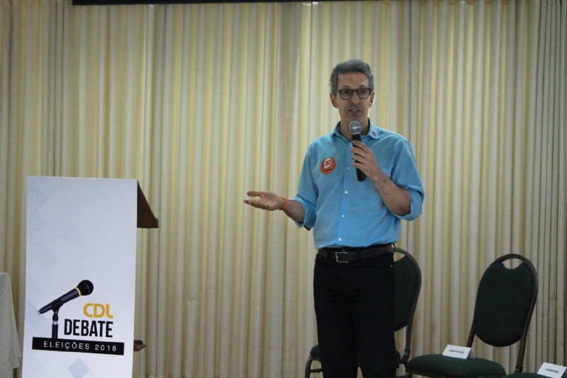 Imagem CDL Debate Eleições 2018 - Sabatina com Romeu Zema, candidato ao Cargo de Governador do Estado de Minas Gerais